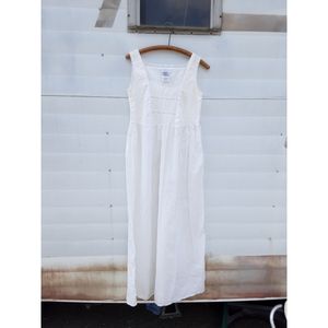White Cotton Vintage Nightgown or Dress